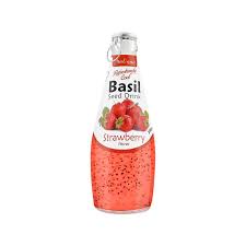 Palazi Basil Seed Drink Strawberry 290ml
