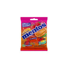 Mentos Fruit Mix Chewy Candy, 26 Pieces