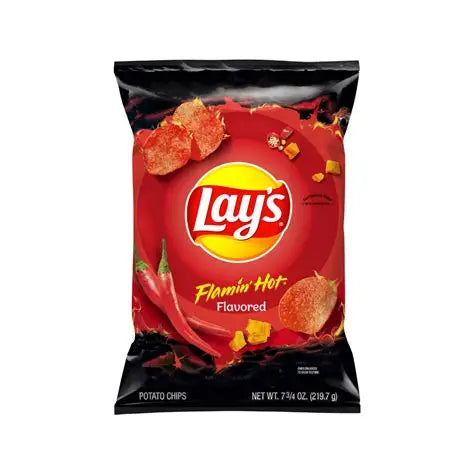 Lay's Flamin' Hot Potato Chips, 165g