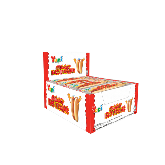 Yupi Big Frank Gummy 24 x 28 g