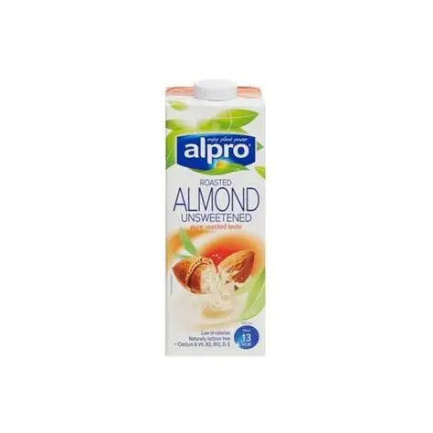 Alpro Almond Unsweetened Milk, 1L