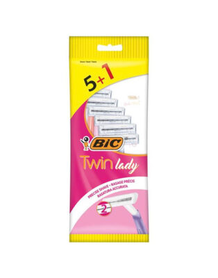 BiC Shaver Twin Lady 5+1 pcs