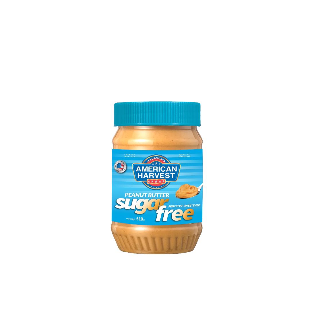 American Harvest Peanut Butter Creamy Sugar Free Fructose Sweetened 510Gm