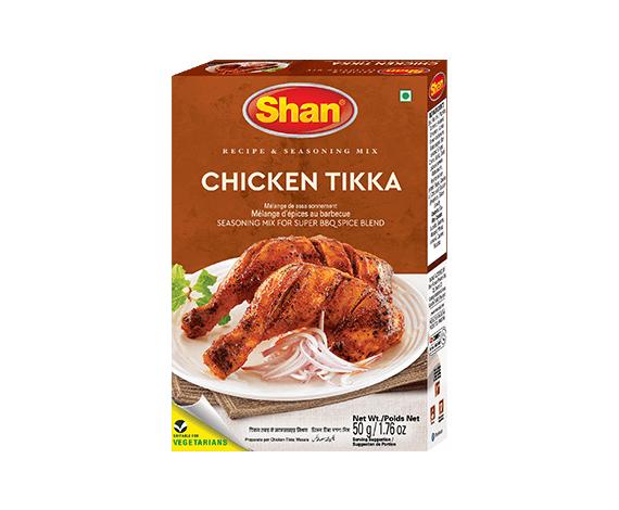 Shan Chicken Tikka Recipe & Masala Mix, 50g