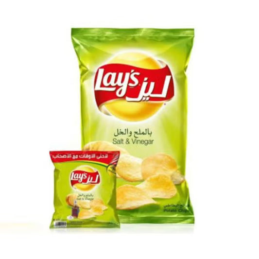Lay's Salt & Vinegar Potato Chips, 21x12g