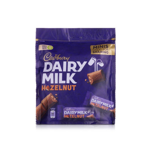 Cadbury Dairy Milk Hazelnut Chocolate Minis Bag, 168g