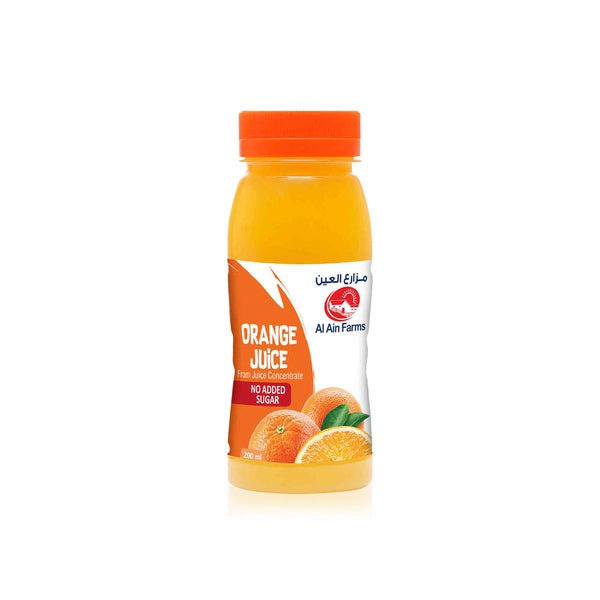Al Ain Farms Fresh Orange Juice, 200ml