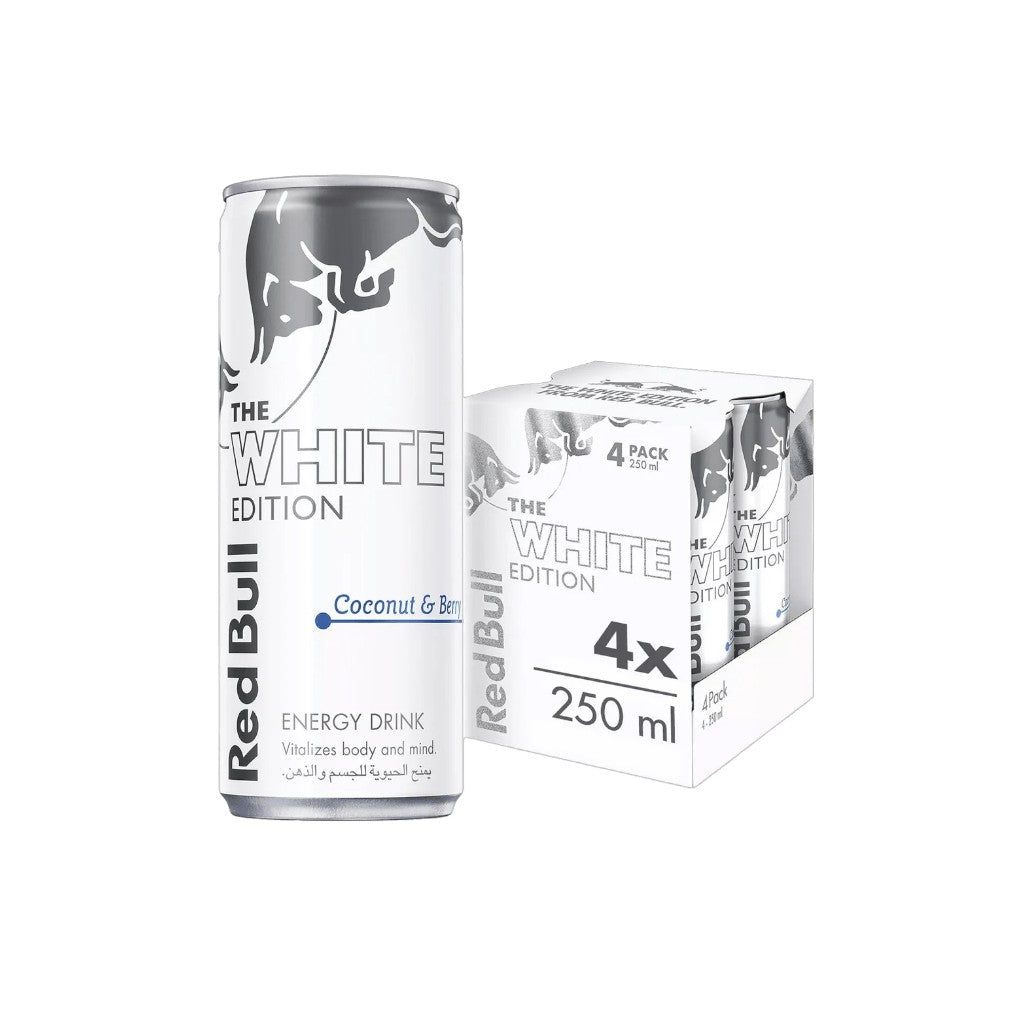 Red Bull White Edition Coconut & Berry Energy Drink, 4x250ml