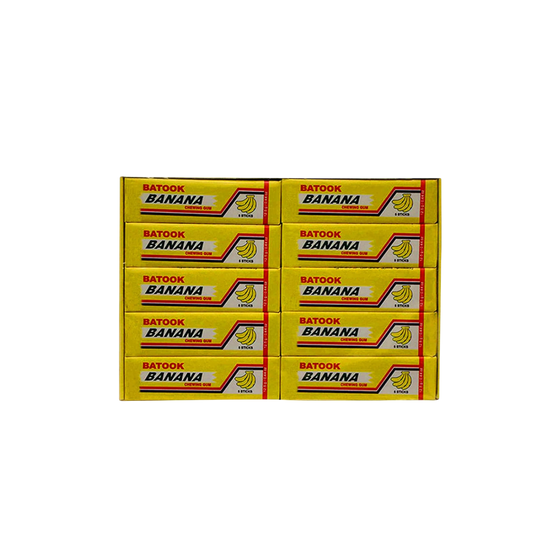 علكة باتوك بنكهة الموز، 20 × 12.50 جم