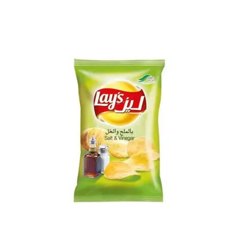 Lay's Salt & Vinegar Potato Chips, 40g