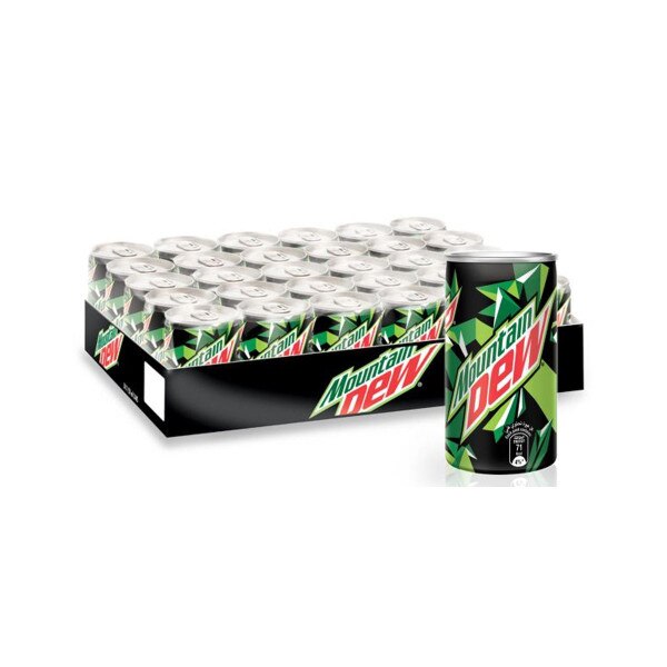 Mountain Dew Soft Drink Can 24 pcs x 330 ml