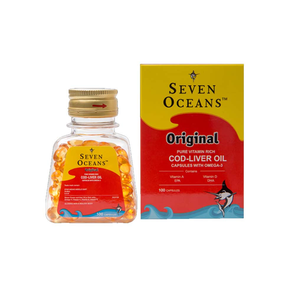 Seven Oceans Cod Liver Oil Cap 100S
