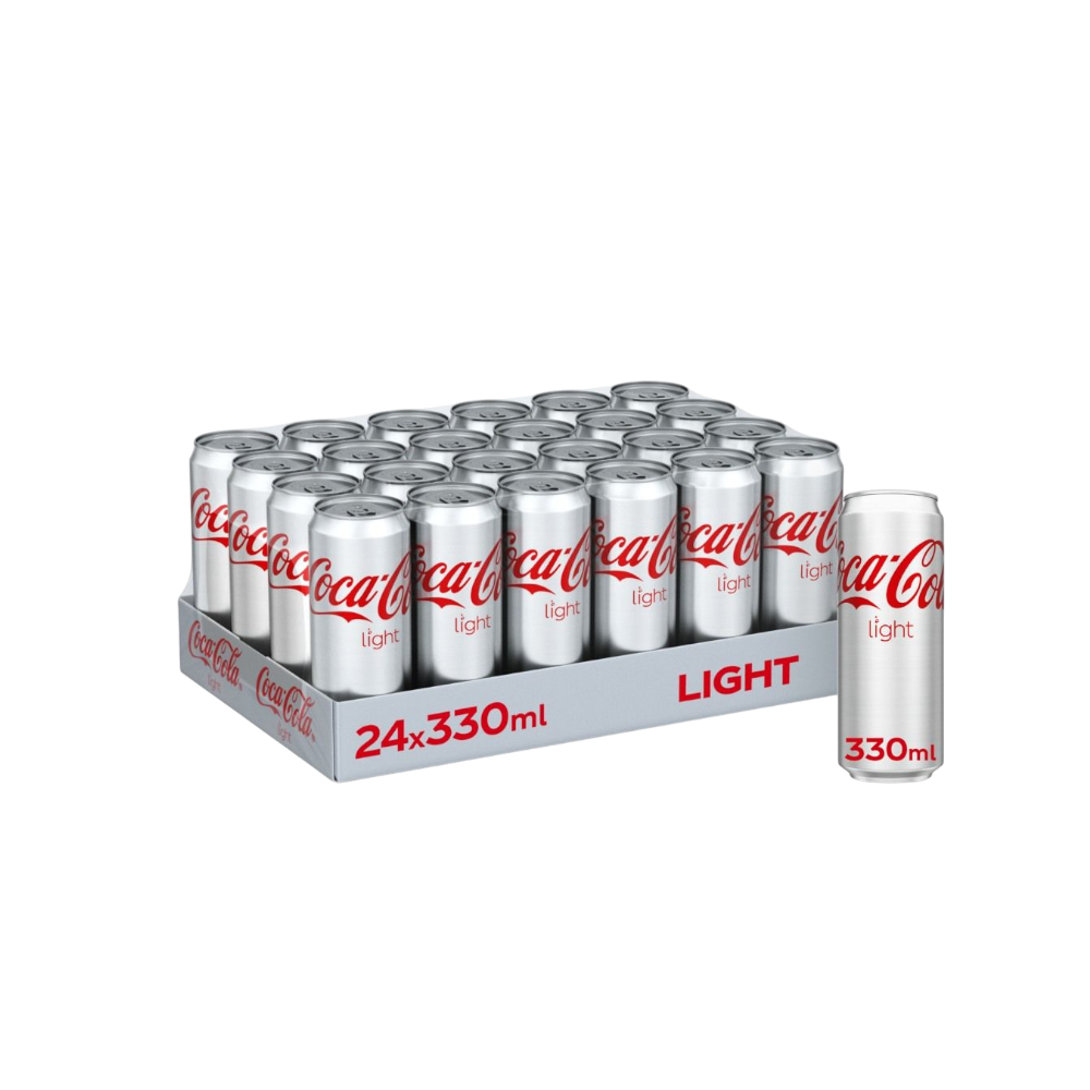 Coca Cola Light Can 24X330Ml