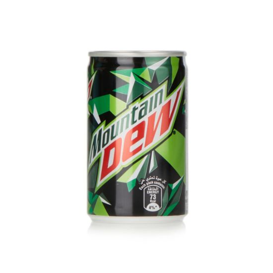 Mountain Dew Mini Soft Drink Cans, 155ml