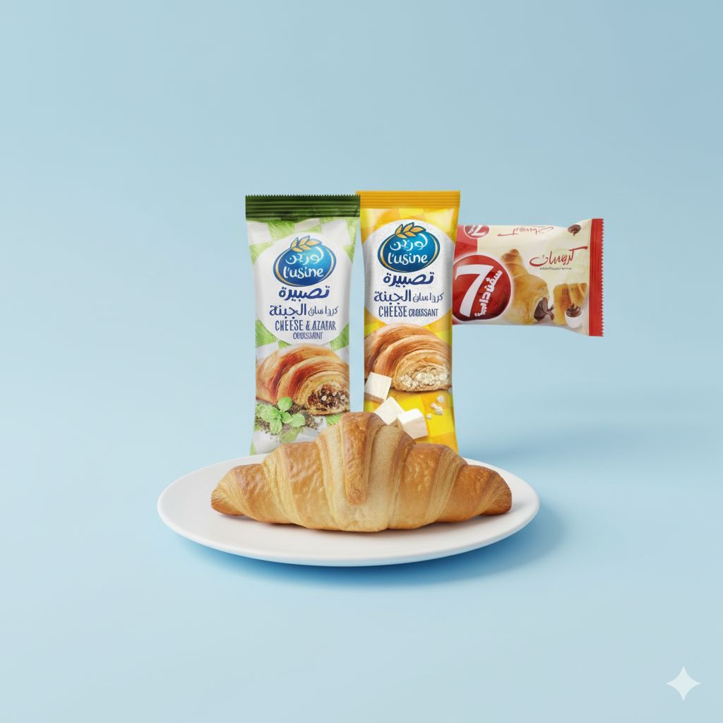 croissant and puff