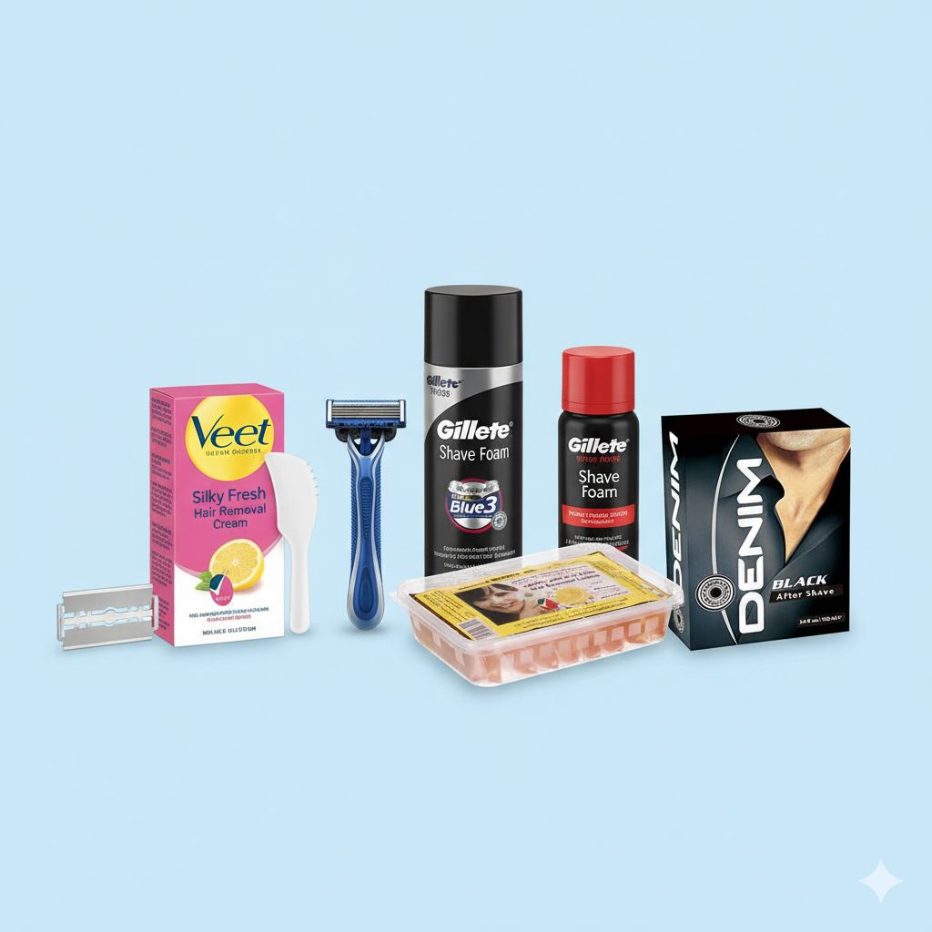 shaving & hair removing