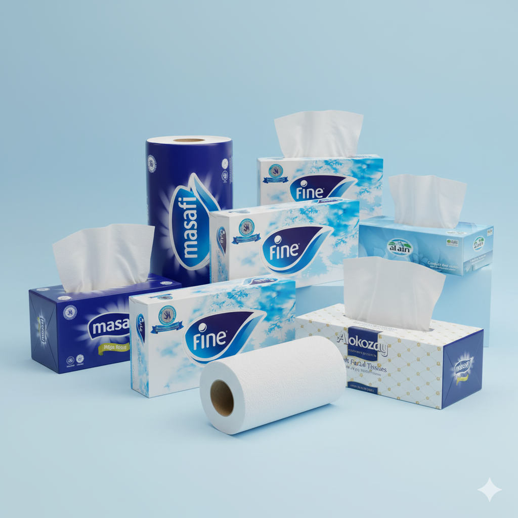 Tissue & paper rolls