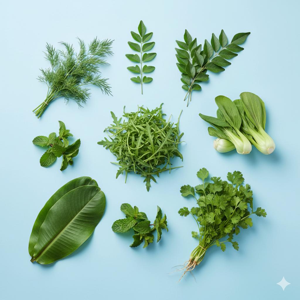 Herbs & Leafy Greens