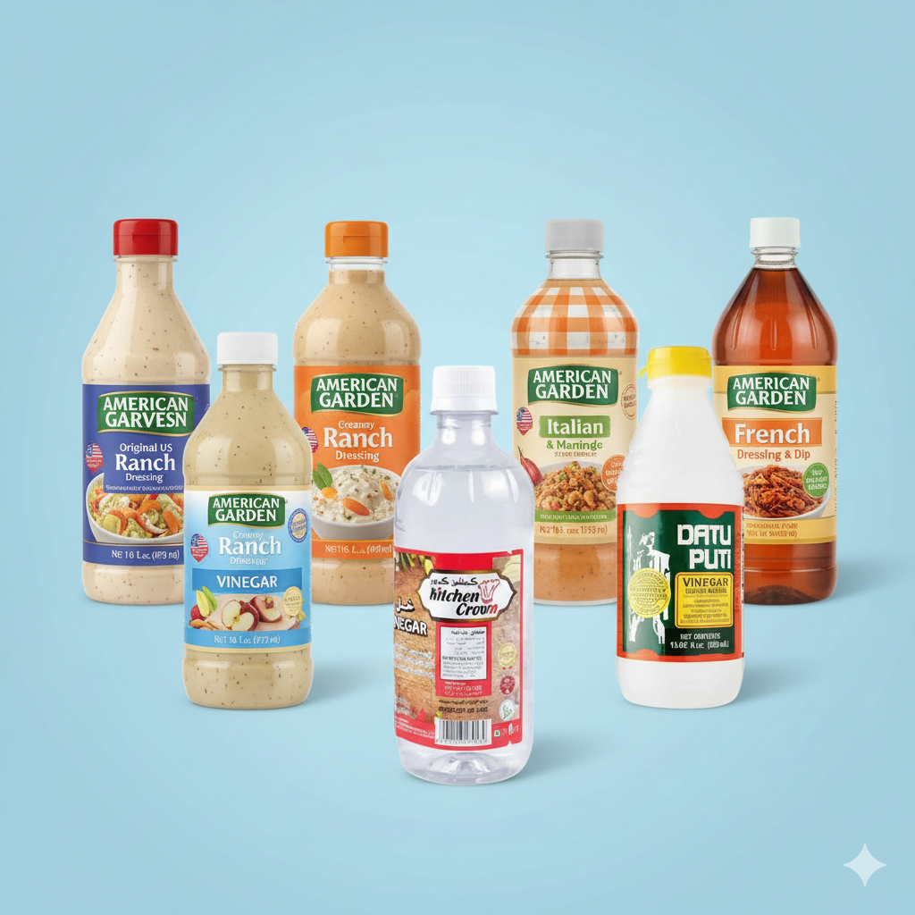 Salad dressing & Vinegar