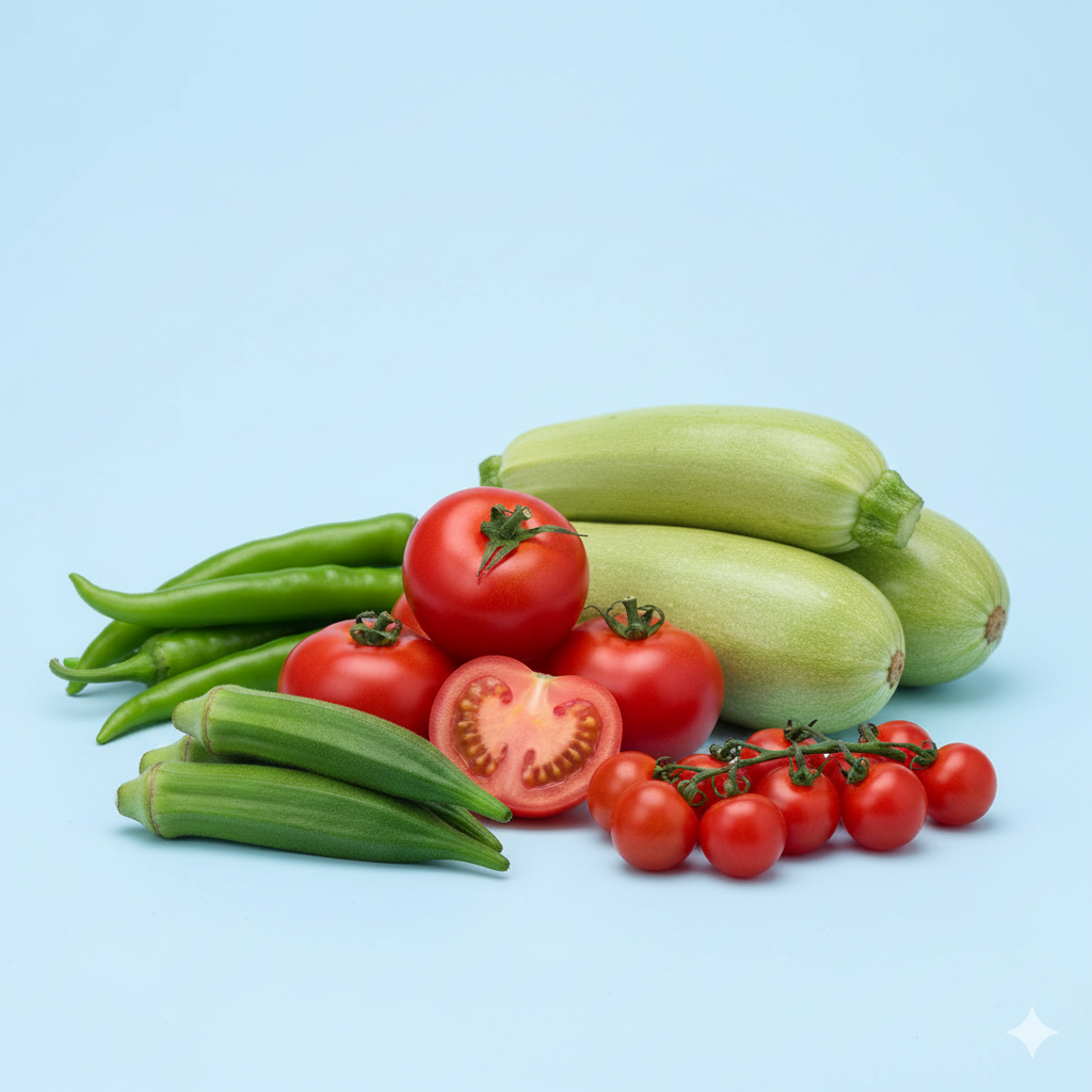 Fresh vegetables