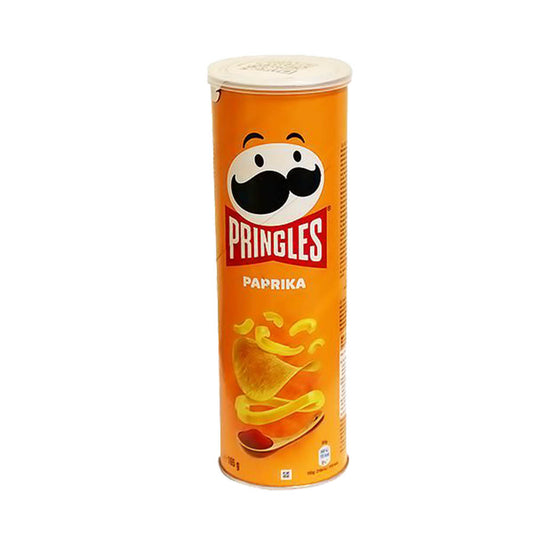 Pringles Paprika Chips Can, 165g