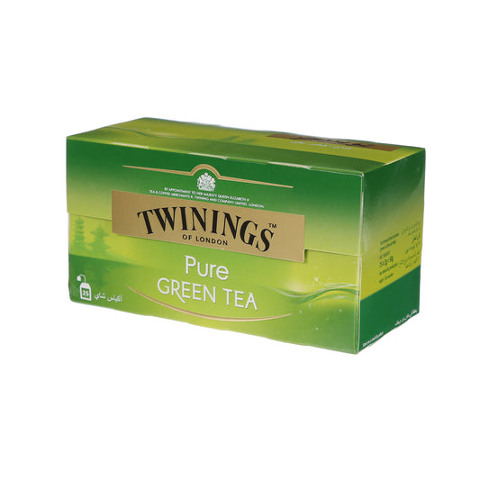TWININGS Goldline Pure Green Tea, 50sachets