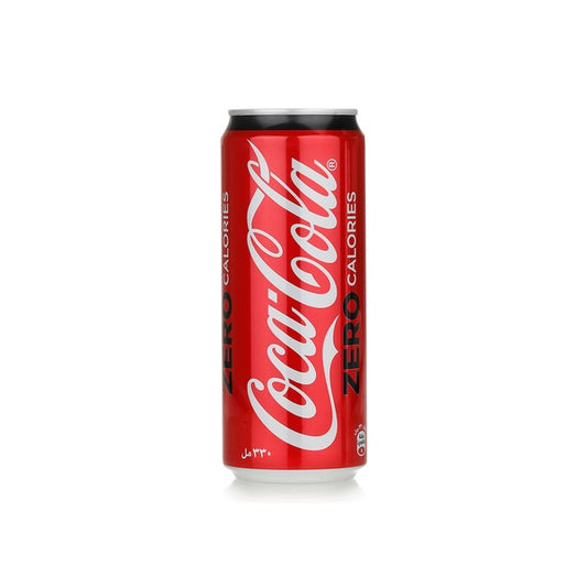 Coca-Cola (Coke) Zero Soft Drink, 330ml