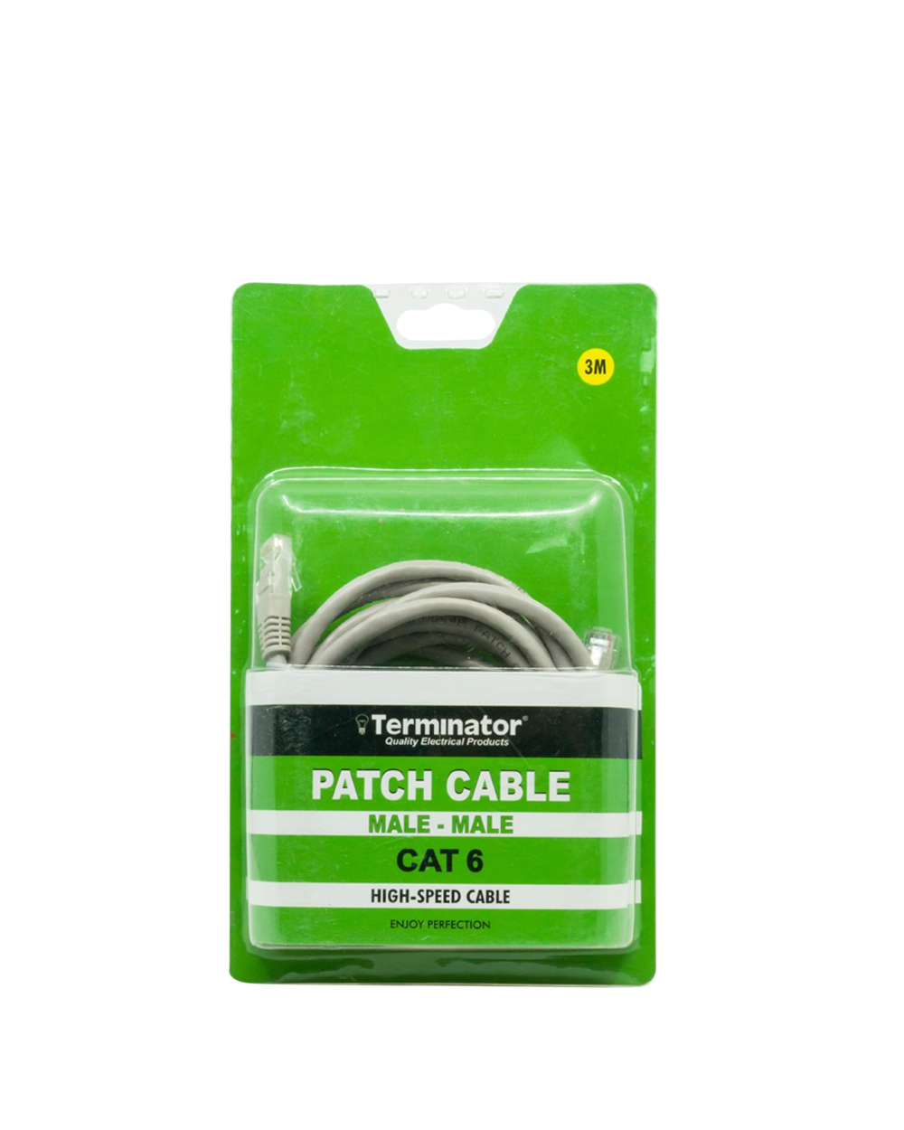 Terminator Patch Cord CAT 6 Cable, 3m