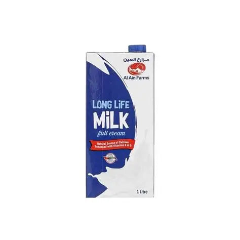 Al Ain Long Life Full Cream Milk, 1L