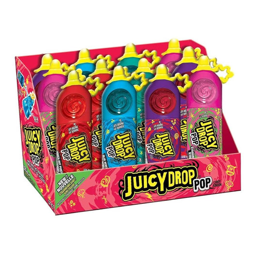 Topps Juicy Drop Pop Apple Candy 26 g x 12 pcs