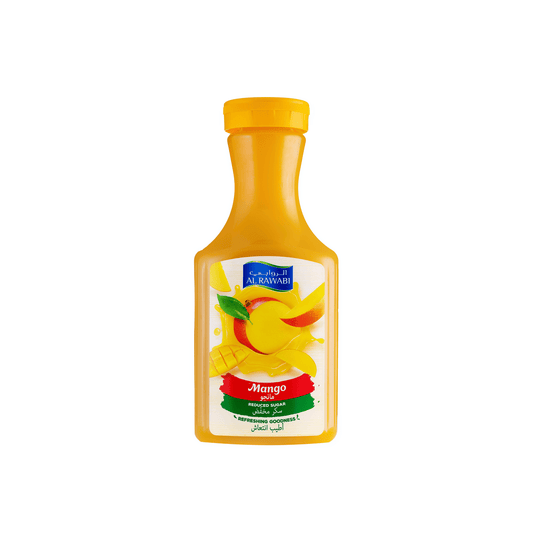 Al Rawabi Mango Juice No Sugar Added, 1.5L