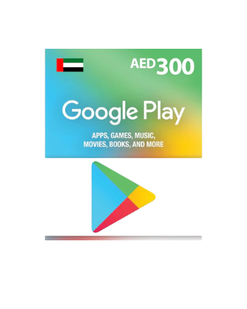 جوجل بلاي 300 درهم إماراتي (الإمارات العربية المتحدة)