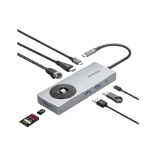 موزع USB-C متعدد المنافذ عالي السرعة 14 في 1 من بروميت