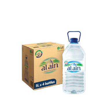 Al Ain Bottled Drinking Water, 4x5L
