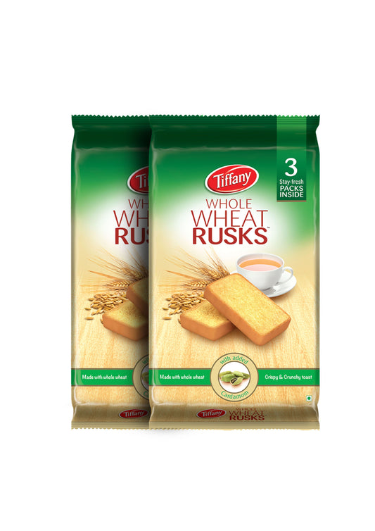 Tiffany Wholewheat Rusks with Cardamom, 2x280g