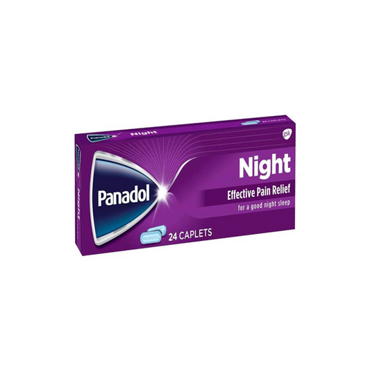 Panadol Night Effective Pain Relief Tablets, 24 Count
