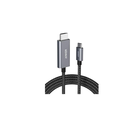 Anker USB-C To HDMI Nylon Cable - Black, 6 Feet(2m)