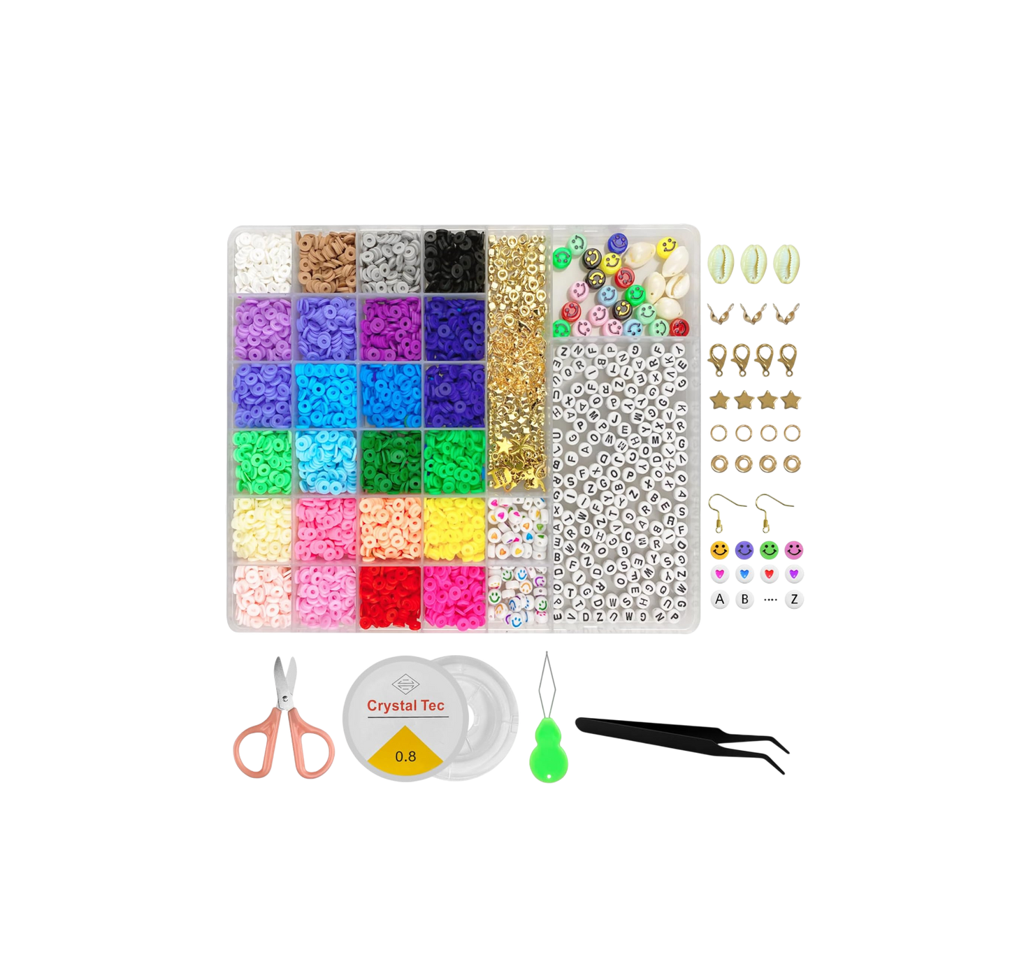 Assorted Beads For Jewelry Making For Adults Diy Craft Kit