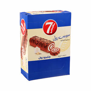 7Days Mini Vanilla Cake Bar, 12x25g