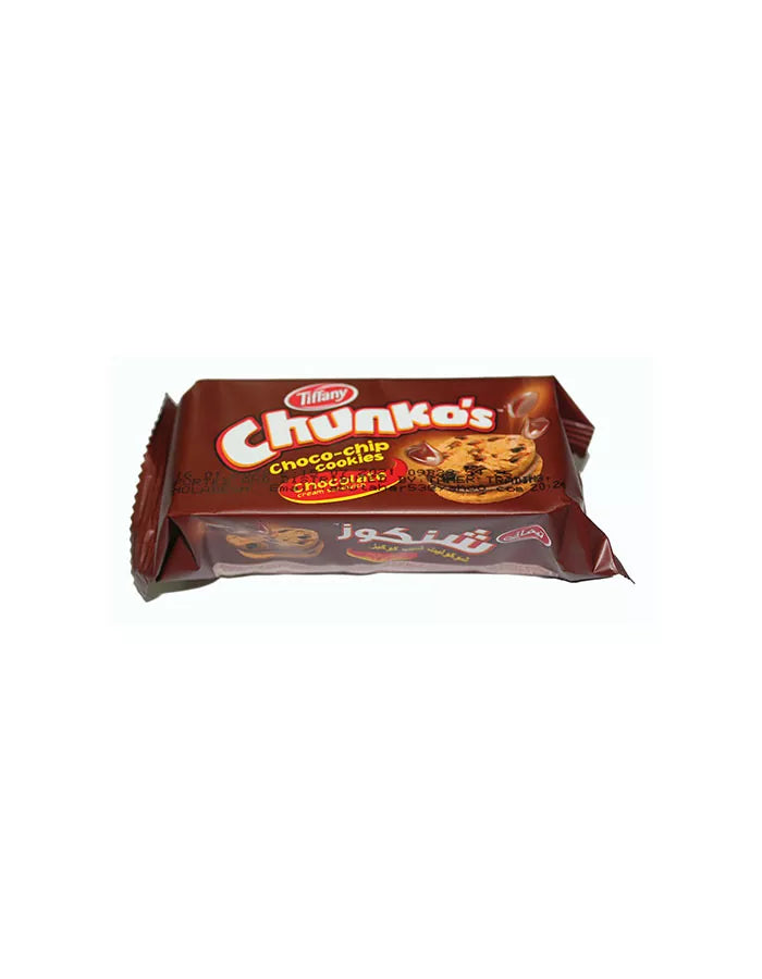 Tiffany Chunko's Bite-sized Chocolate Chip Cookie Sandwiches, 43g