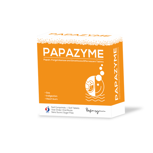 Papazyme Effervescent Tablet, 20 Count