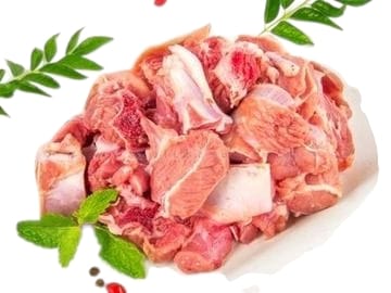 Indian Mutton Cuts W-Bones - Kg