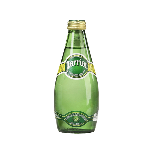 Perrier Sparkling Natural Mineral Water Glass, 330ml