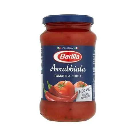 Barilla Arrabbiata Tomato Sauce with Chilli Peppers, 400g