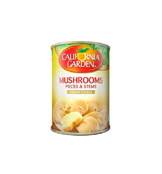 California garden Mushrooms Pieces And Stems, 425g