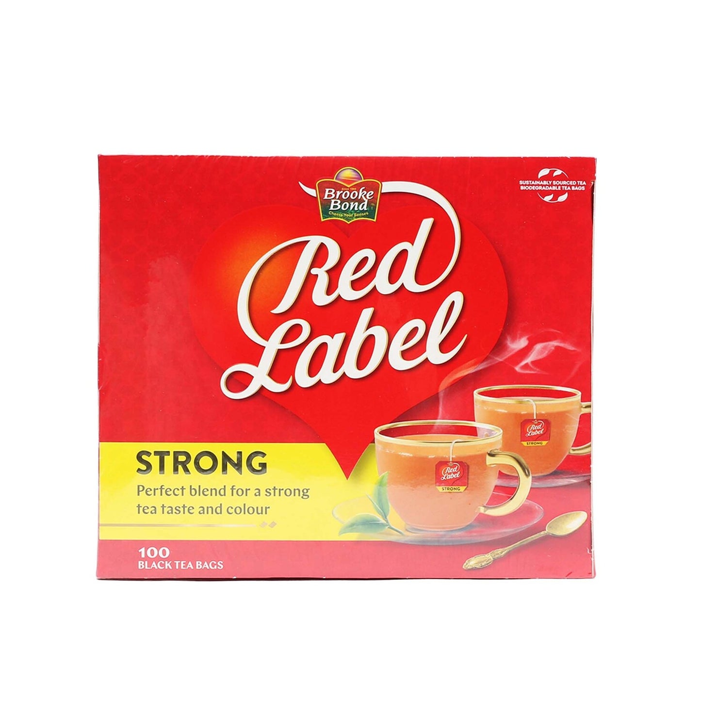 Brooke Bond Red Label Black Tea, 100 Tea Bags