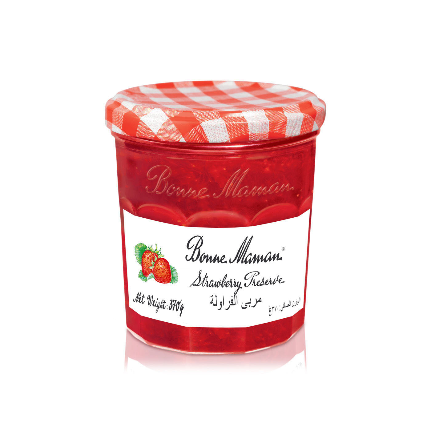 Bonne Maman Strawberry Preserve Jam, 370g