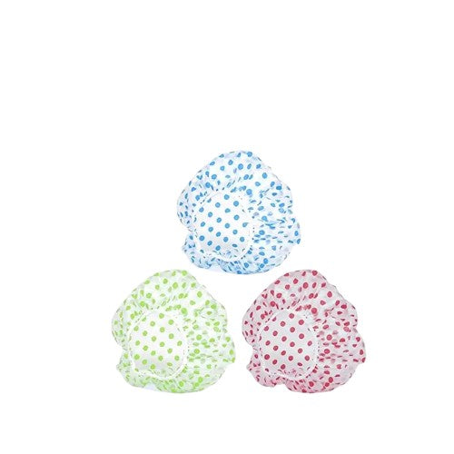 Shower Cap (Color May Vary) 1 Pcs