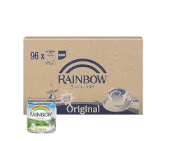 Rainbow Evaporated Milk, 96x170g