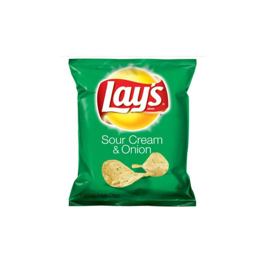 Lay's American Style Cream & Onion Potato Chips, 50g